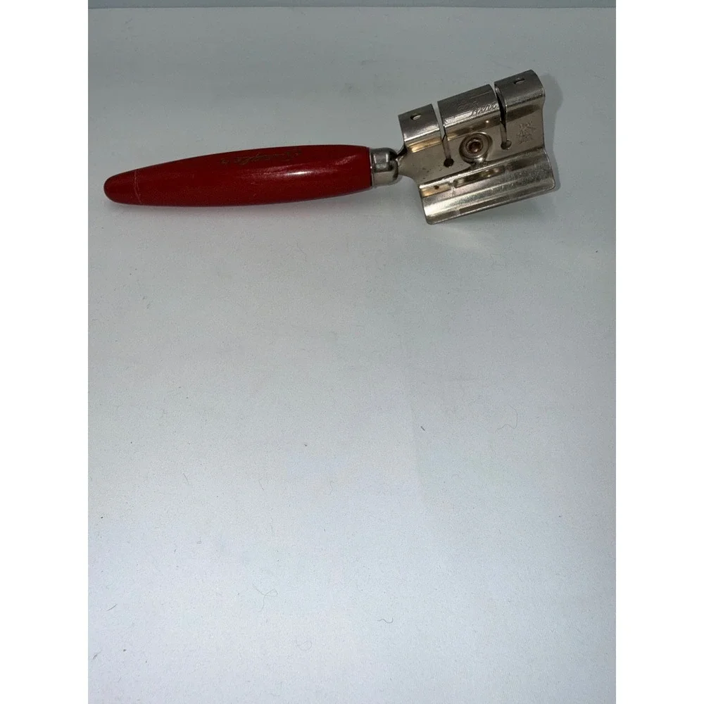 Knife Sharpener Red Vintage Siegler Warm Floor Heaters Promo Tool